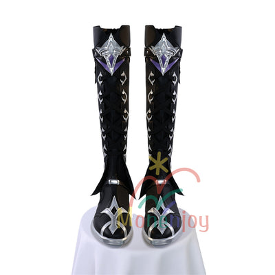 Monenjoy 原神　フリンズ　ロングブーツ　コスプレ道具　シューズ　靴 GSS1014