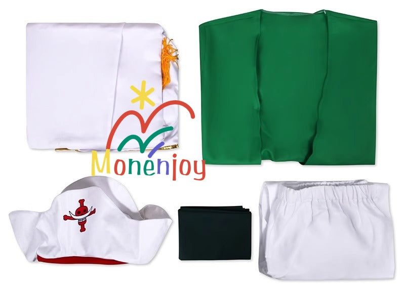 Monenjoy ONE PIECE エドワード・ニューゲート　コスプレ衣装　大海賊　白ひげ　コスチューム　イベント　仮装　 - Monenjoy