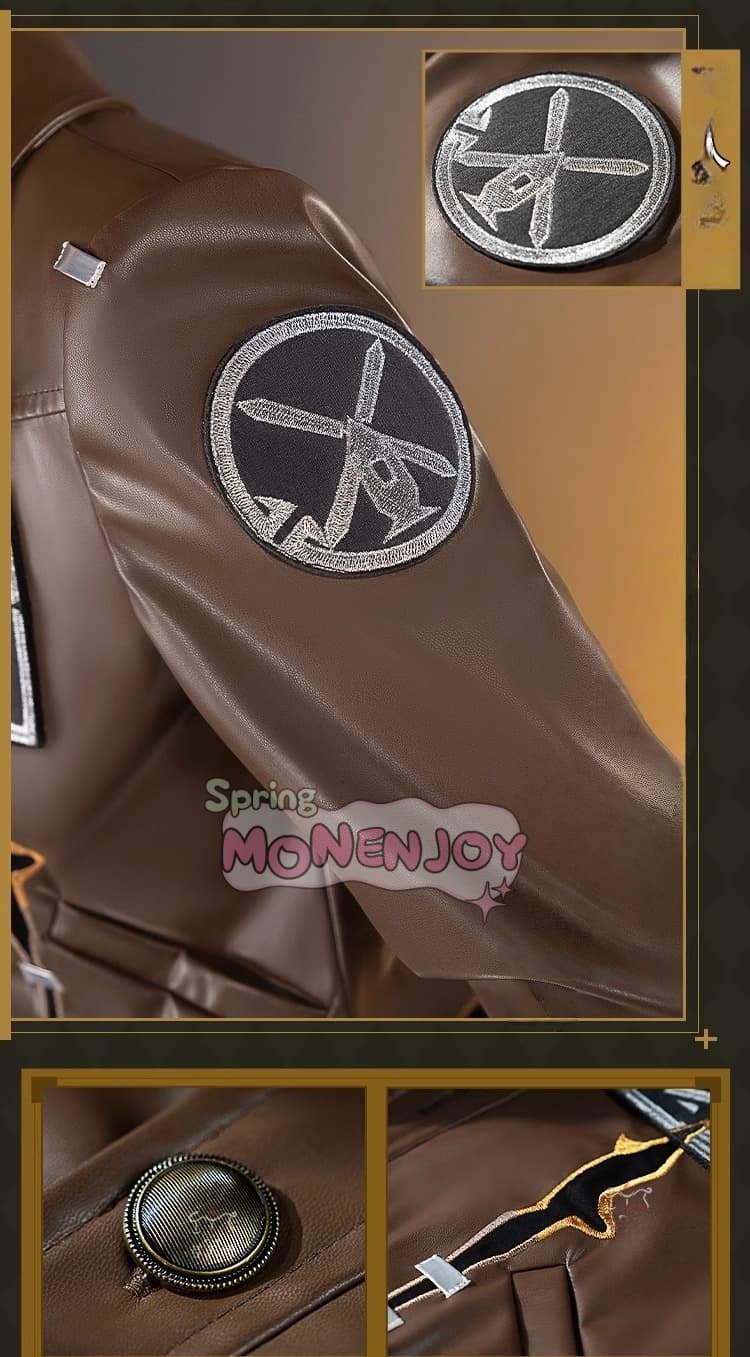 Monenjoy　アイデンティティ5　探鉱者 ハイウェイナイト SSR　人工皮革+伸縮パンツ+3D樹脂パーツ 高品質再現