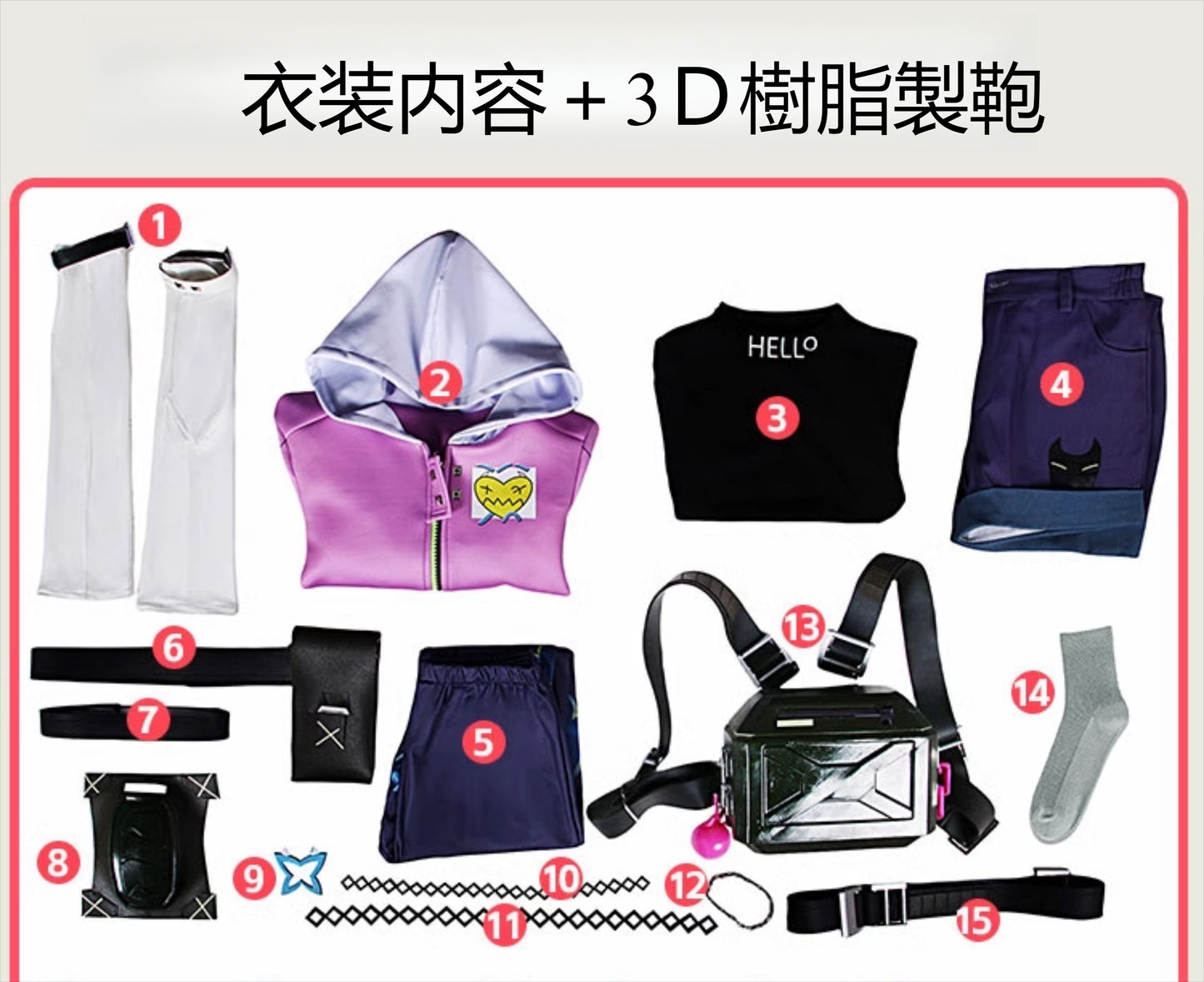 「受注商品」Monenjoy　ヴァロラント　クローヴ　コスプレ衣装　Clove　コスチューム　イベント　仮装　オーダーメイド可能 - Monenjoy