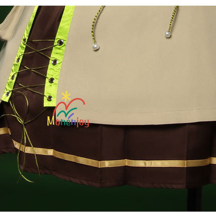 Monenjoy　インフィニティニキ 　森の蝶との戯れ コスプレ衣装 ワンピース　洋服　イベント　帽子付GS1226 - Monenjoy
