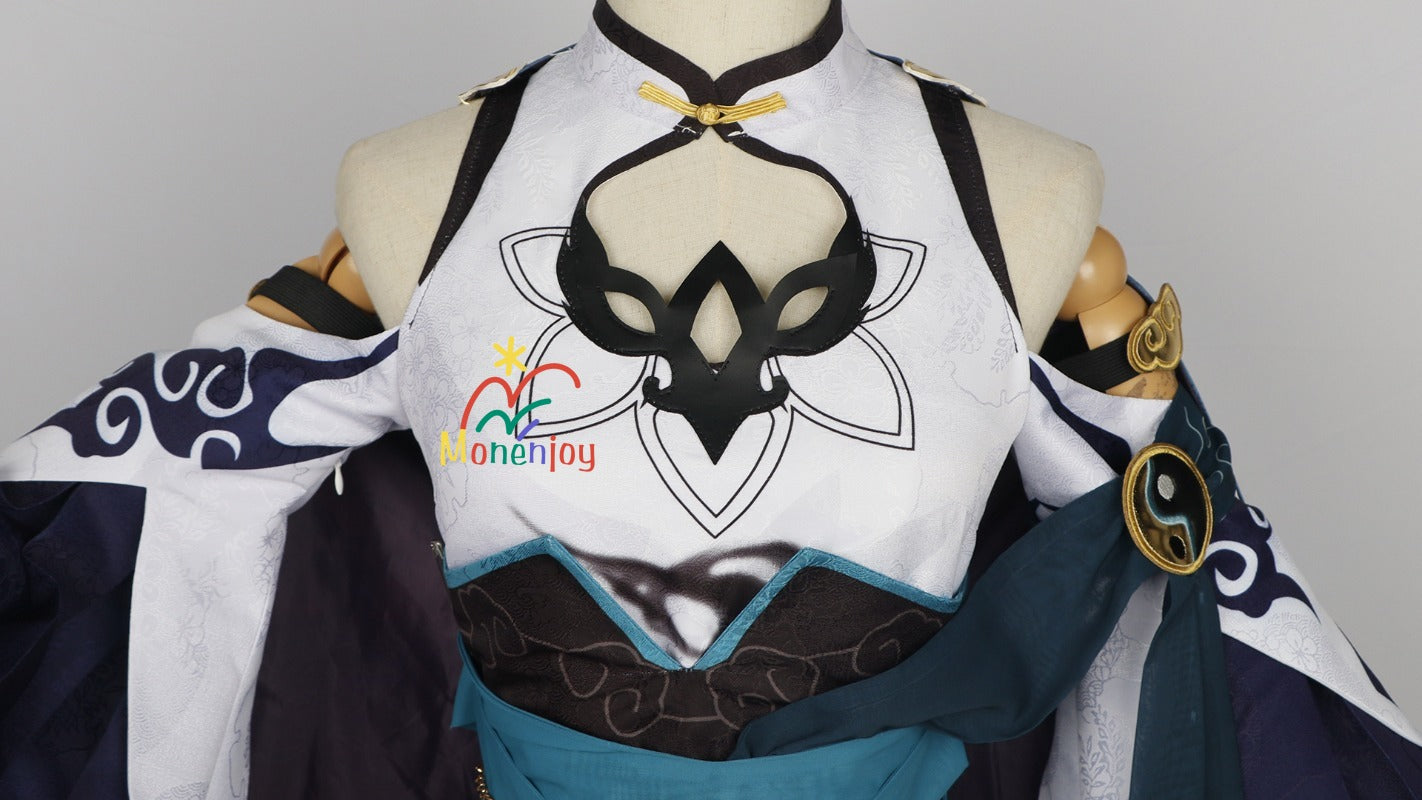 Monenjoy 崩壊3rd フカ　雲墨丹心　コスプレ衣装　崩壊学園　符华　イベント　GS1328 - Monenjoy