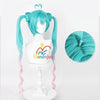 Monenjoy　初音ミク　かつら 鬘 WIG ヴァンパイア 吸血鬼 ウィッグ ネット付き コスプレ　ツインテール カツラ グッズ アニメ コスプレ道具GS1320 - Monenjoy