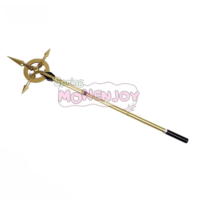 Monenjoy 魔法少女リリカルなのは　魔導師 八神 はやて　長柄武器　モデル　夜天の書 シュベルトクロイツ コスプレ道具　リリカルロボット大戦GS1416 - Monenjoy