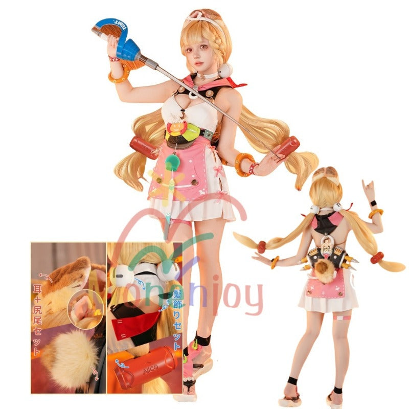 Monenjoy ゼンレスゾーンゼロ　アリスのコスチューム「タイム香る海辺」 水着 アリス・タイムフィールド　コスプレ衣装　コスチューム　怪啖屋　イベント　