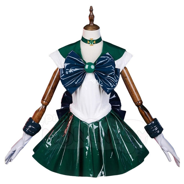 Monenjoy 美少女戦士セーラームーン SuperS　冥王せつな コスプレ衣装　 セーラープルート　セーラースーツ Ver　コスチュームGS1380