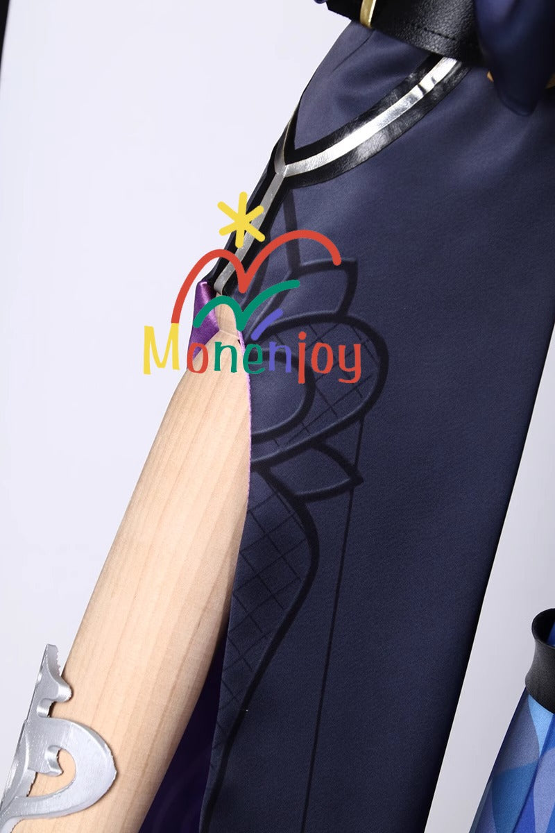 Monenjoy 崩壊スターレイル ジェイド コスプレ衣装　イベント　帽子付＋イヤリング付＋3d樹脂アクセサリー - Monenjoy