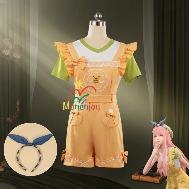 Monenjoy インフィニティニキ 陽だまりの午後 コスプレ衣装 ニキ 可愛い ポカポカ陽気の計画  イベント GS1309 - Monenjoy