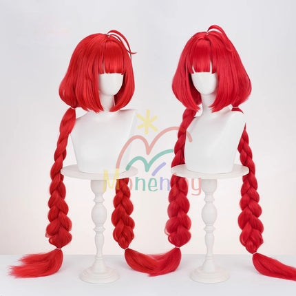 Monenjoy Zenless Zone Zero Ukinami Yuzuha Cosplay Wig 105cm Wig Event Kaidanya Accessories