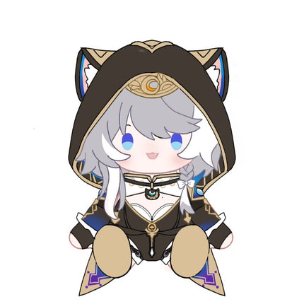 Monenjoy ตุ๊กตาผ้าฝ้าย Saffel ขนาด 40 ซม. จาก Collapse Star Rail (นั่ง) ตุ๊กตาทำมือ Doujin [สั่งจองล่วงหน้า จัดส่งเป็นล็อต] นำเข้าจากจีน
