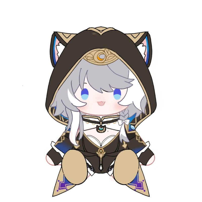 Monenjoy 崩壊スターレイル サフェル 綿人形 40cm　ぬいぐるみ　（座り姿勢タイプ） 同人ハンドメイドドール【予約販売・ロット別発送】 中国輸入品