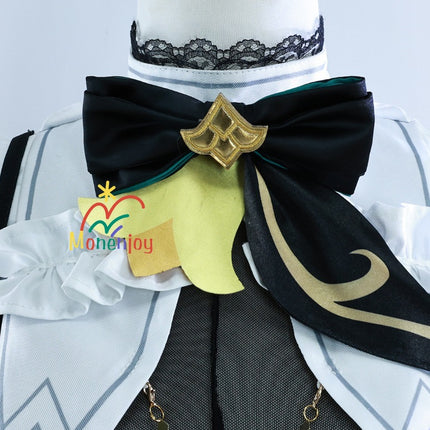 原神　エミリエ　コスプレ衣装　コスチューム　エメラルドフゼア　｜3D樹脂香水瓶・金属製神の眼付属｜MONENJOY - Monenjoy