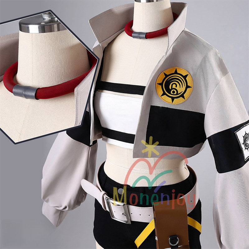 Monenjoy　ガチアクタ  リヨウ 　コスプレ衣装　GACHIAKUTA　 ザ・リッパー 　コスチューム　刺繡柄　イベント　仮装