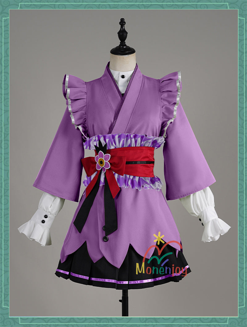 Monenjoy　前橋ウィッチーズ　新里 アズ　北原 キョウカ　三俣 チョコ　上泉 マイ赤城 ユイナ　コスプレ衣装　 メイド服　コスチューム　魔女GS1917　