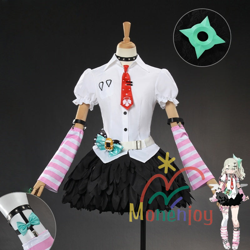 Monenjoy　ゼンレスゾーンゼロ 大天使　千夏　大天使　レミエル 　コスプレ衣装 ゼンゼロ バーチャルアイドル　コスプレ　千夏蕾咪　ChinatsuRemiel