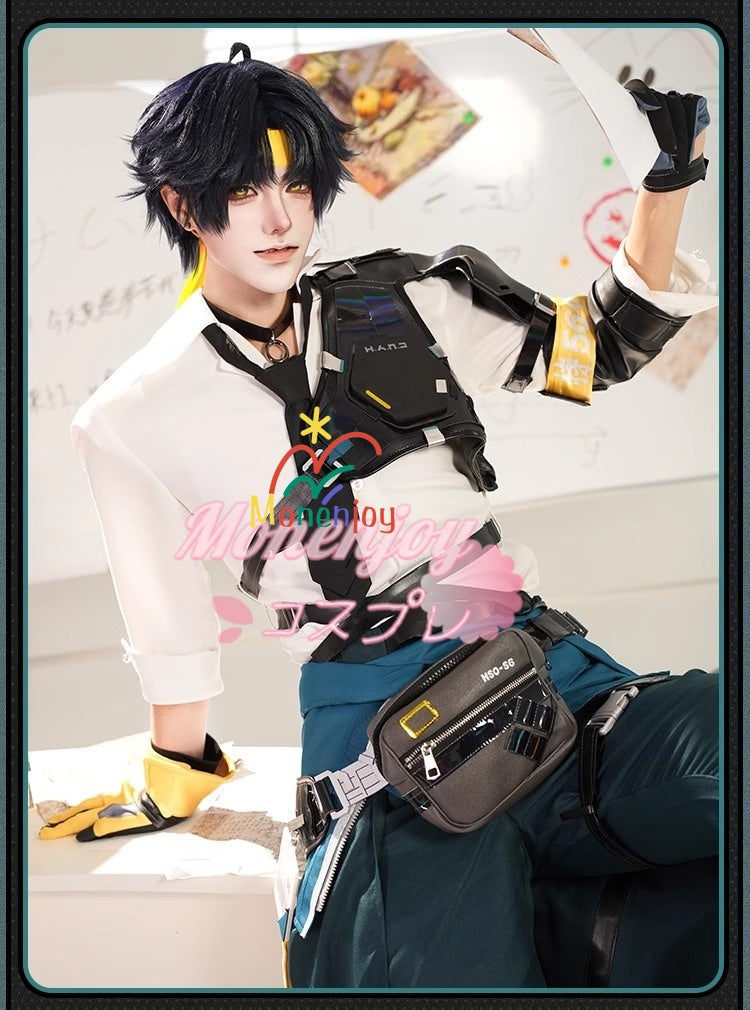 Monenjoy ゼンレスゾーンゼロ 浅羽悠真 コスプレ衣装　ゼンゼロ　対ホロウ第六課 コスチューム　cosplay ハロウィン - Monenjoy