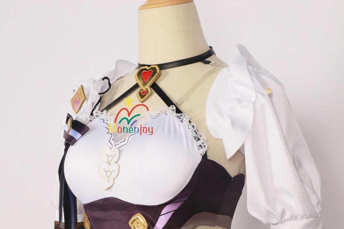 Monenjoy 崩壊3rd エリシア メイド服　Elysia　コスプレ衣装　ンクの妖精さん　カフェ服　イベントGS1330 - Monenjoy