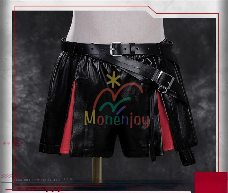 Monenjoy アークナイツ 新約エクシア コスプレ衣装刺繍柄　3ｄ樹脂アクセサリー　 高再現度 戦闘服デザイン　  Exusiai the New Covenant