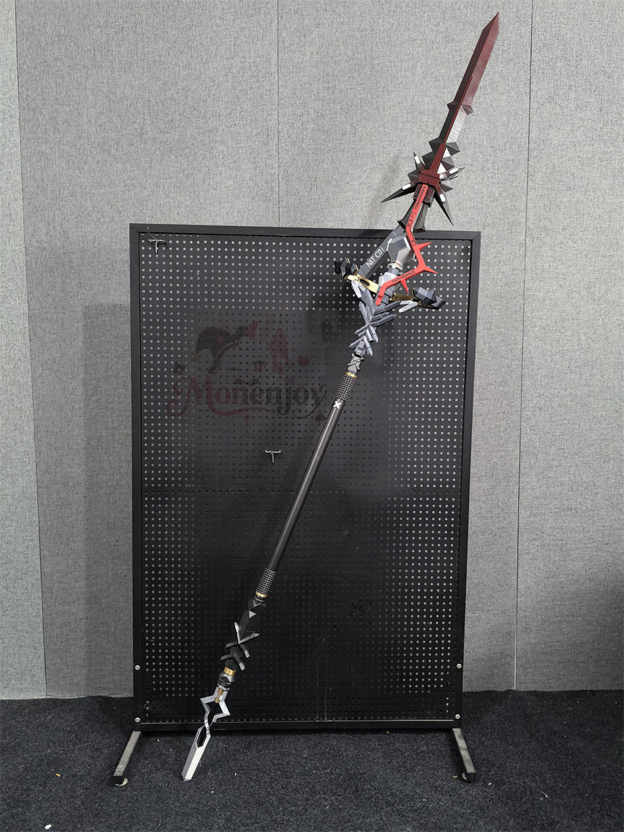 【Monenjoy】エンドフィールド カミーユ カーマインヴェール PLA製腿甲 コスプレ道具 アークナイツ エンドフィールド コスプレ小物 レプリカ 軽量 分割式 Monenjoy