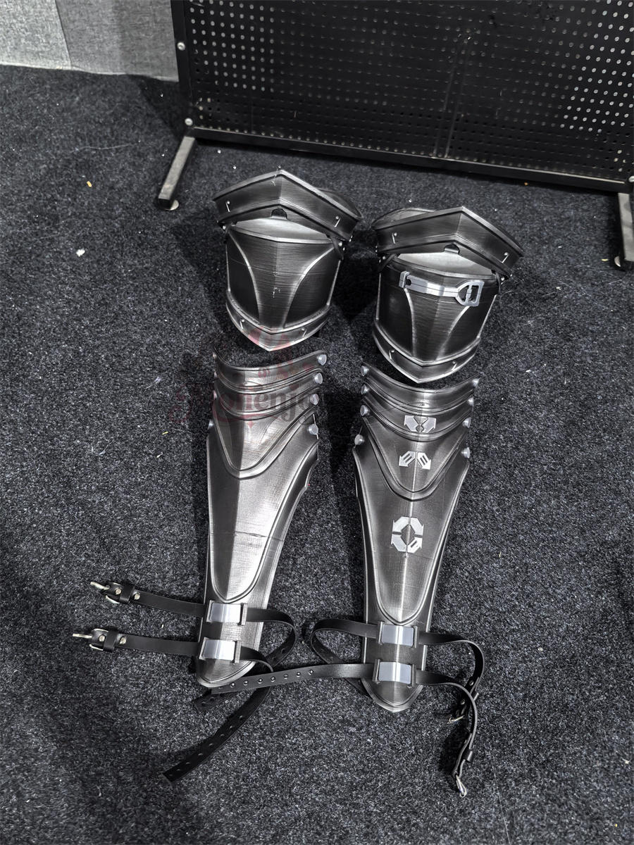【Monenjoy】エンドフィールド カミーユ カーマインヴェール PLA製腿甲 コスプレ道具 アークナイツ エンドフィールド コスプレ小物 レプリカ 軽量 分割式 Monenjoy