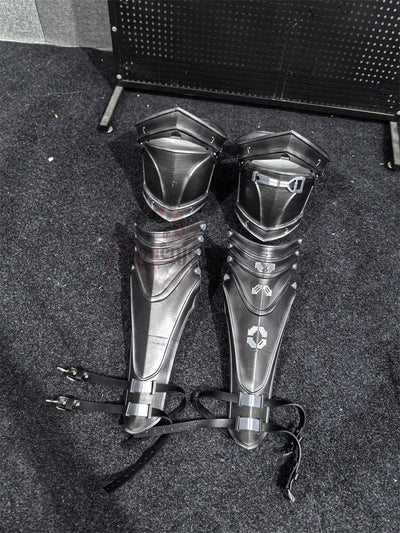 【Monenjoy】エンドフィールド カミーユ カーマインヴェール PLA製腿甲 コスプレ道具 アークナイツ エンドフィールド コスプレ小物 レプリカ 軽量 分割式 Monenjoy
