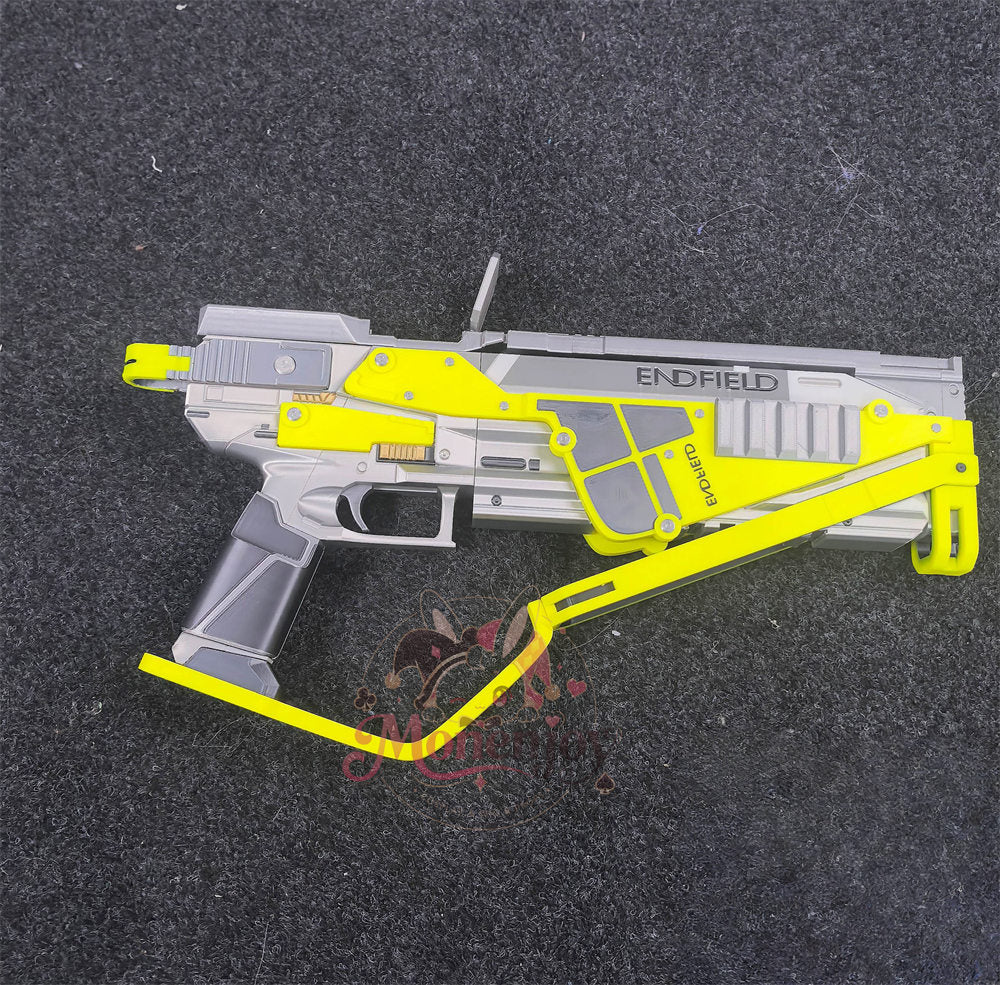 Monenjoy　エンドフィールド フローライト　O.B.J.迅速 モデル　撮影道具　42cm　PLA材質アークナイツ ペッコ5　コスプレ道具　武器レプリカ Monenjoy