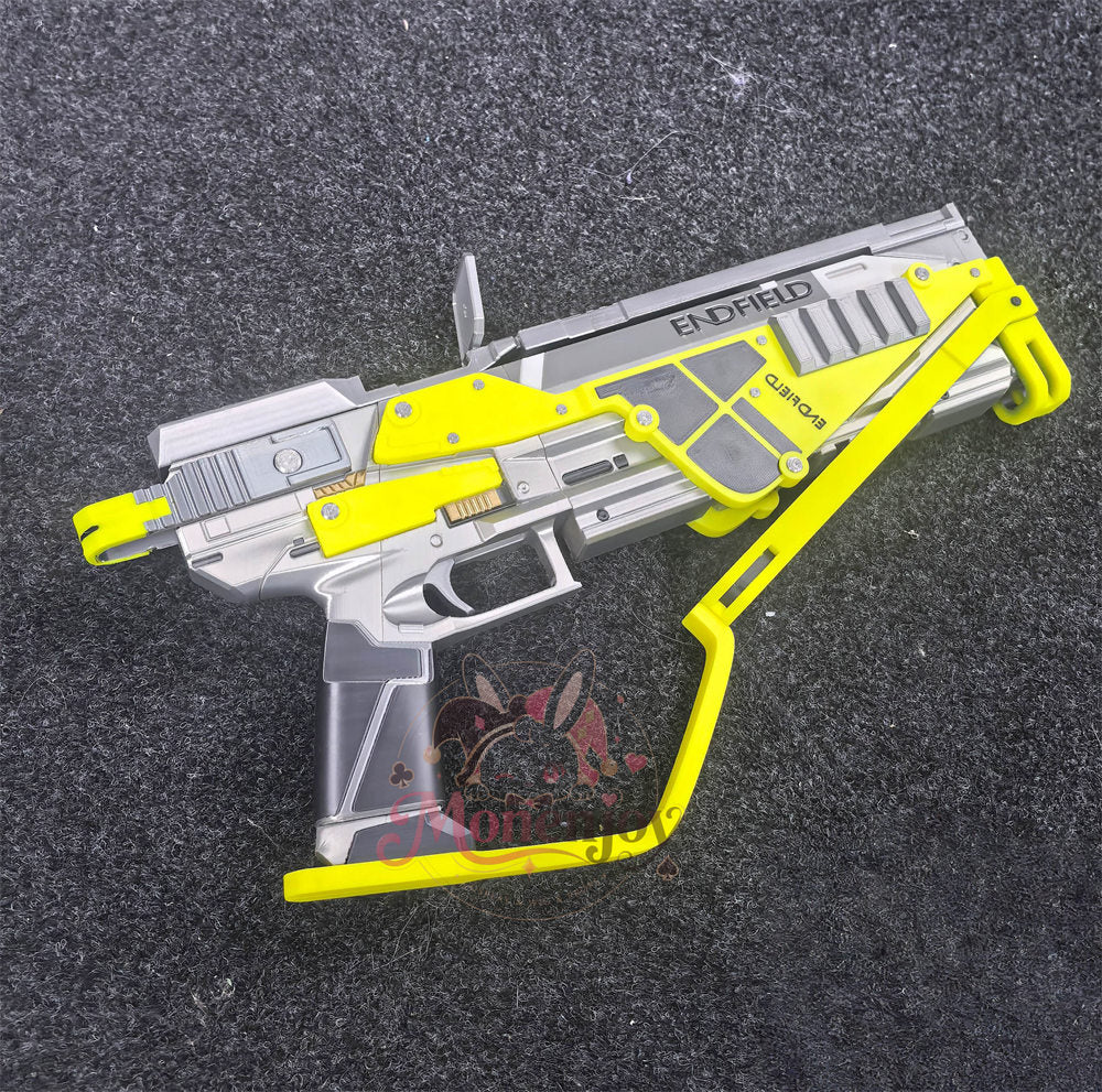 Monenjoy　エンドフィールド フローライト　O.B.J.迅速 モデル　撮影道具　42cm　PLA材質アークナイツ ペッコ5　コスプレ道具　武器レプリカ Monenjoy