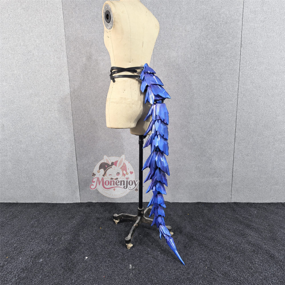 Monenjoy アークナイツ　エンドフィールド ティフォロス コスプレ小物｜角・約120cm尻尾 PLA 分割式
