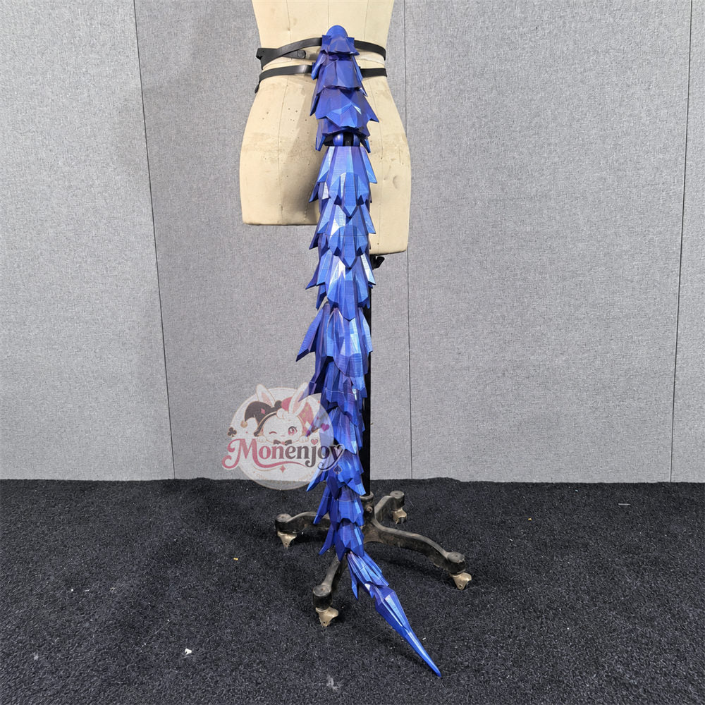 Monenjoy アークナイツ　エンドフィールド ティフォロス コスプレ小物｜角・約120cm尻尾 PLA 分割式