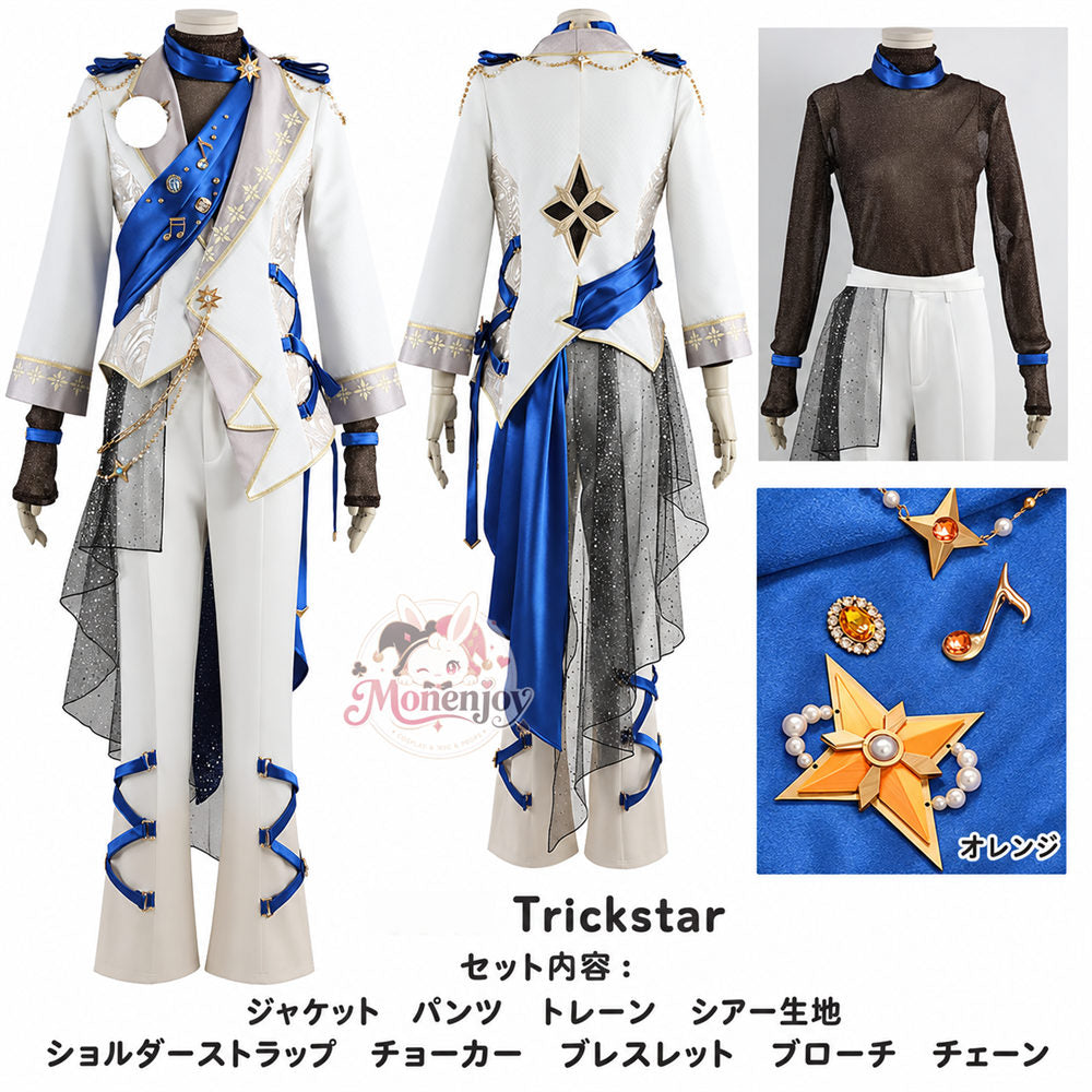 Monenjoy あんスタ Brighten the Stage 全員制服　ユニフォーム　コスプレ衣装  あんさんぶるスターズ 男女兼用　コスチューム　オーダーメイド対応