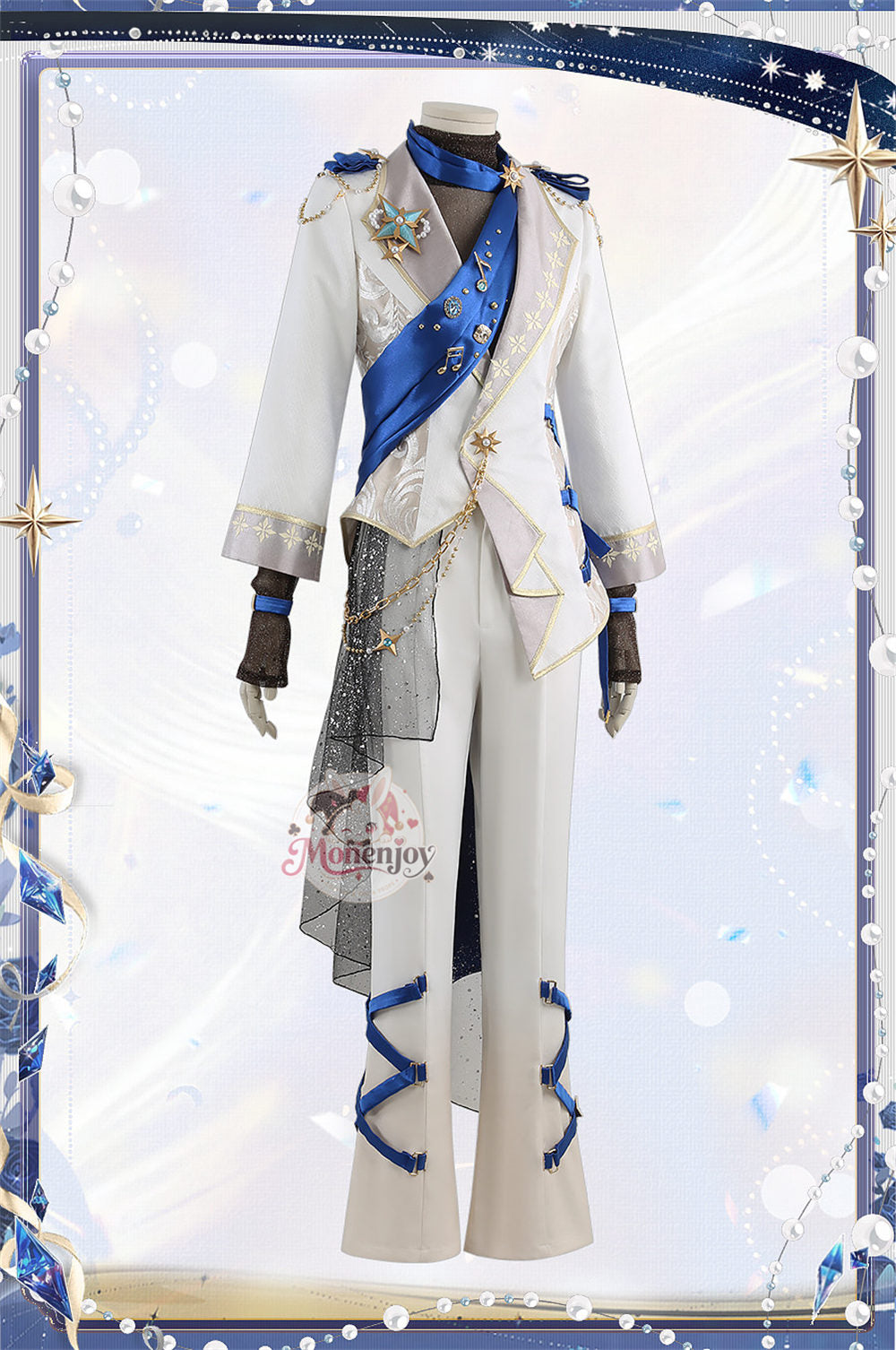 Monenjoy あんスタ Bright me up!!スカウト Stage:HiMERU 全員制服　ユニフォーム　コスプレ衣装  男女兼用　コスチューム　オーダーメイド対応 MONENJOY