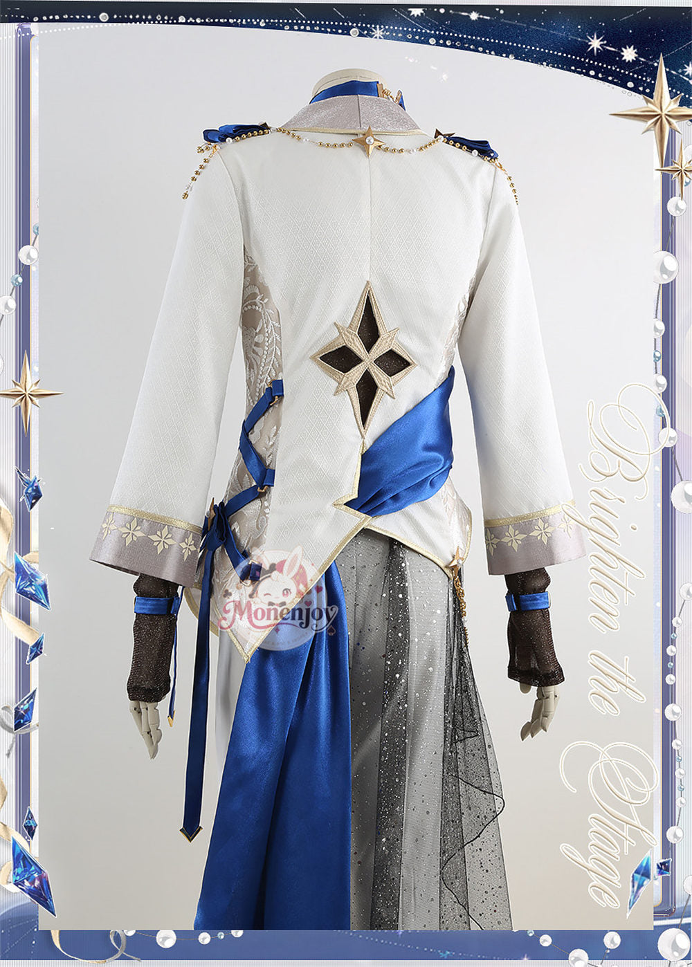 Monenjoy あんスタ Bright me up!!スカウト Stage:HiMERU 全員制服　ユニフォーム　コスプレ衣装  男女兼用　コスチューム　オーダーメイド対応 MONENJOY