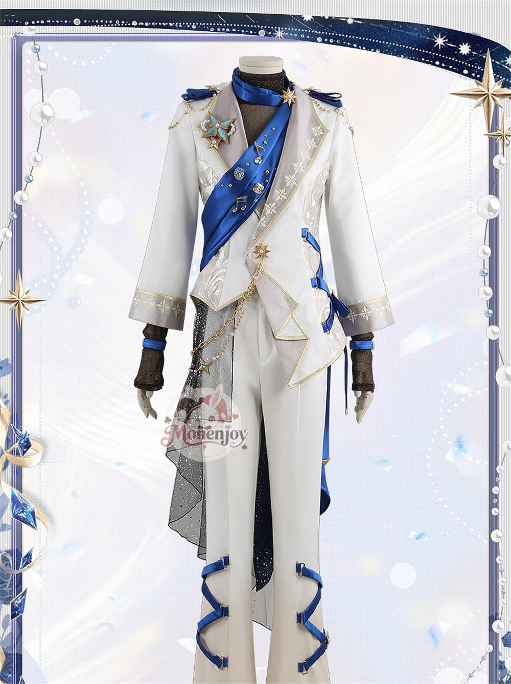 Monenjoy あんスタ Bright me up!!スカウト Stage:HiMERU 全員制服　ユニフォーム　コスプレ衣装  男女兼用　コスチューム　オーダーメイド対応 MONENJOY
