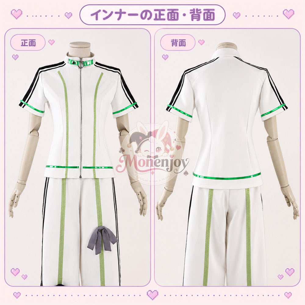 Monenjoy あんスタ風 MEME メイド コスプレ衣装｜桜河こはく・礼瀬マヨイ・紫之創・甘楽チトセ　コスチューム　イベント　舞台服　約25ー30日