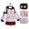 Monenjoy Zenless Zone Zero Ukinami Yuzuha Cosplay Costume Kaidanya Hair Accessory Bag JK Clothes Mini Skirt Cute Landmine Style