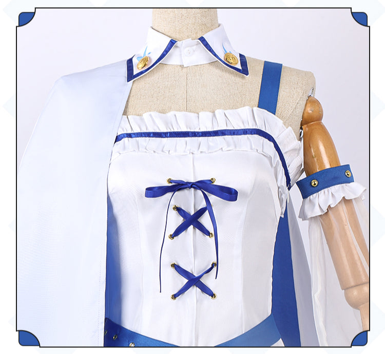 Monenjoy　前橋ウィッチーズ 　上泉 マイ　三俣 チョコ　青色　コスプレ衣装　黄色　ライブ服　舞台服　コスチューム　魔女　GS1903