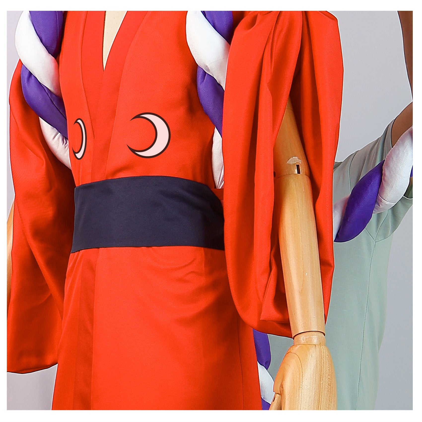 Monenjoy ONEPIECE 船員 光月おでん　和服 衣装 ロジャー海賊団　ユニフォーム　コスチューム　少年漫画　COS　ハロウィン　舞台衣装　学園祭　クリスマス　イベント - Monenjoy