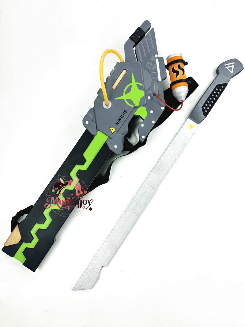 Monenjoy　ゼンゼロ アンビー　武器モデル 　110cm　コスプレ道具　モチーフ武器　レプリカ　木　ゼンレスゾーンゼロ Monenjoy