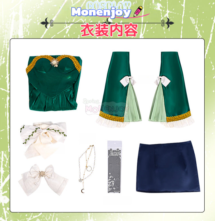 Monenjoy　コードギアス反逆のルルーシュ　礼服　C.C　シーツー　ワンピース　コスプレ衣装GS1369 - Monenjoy