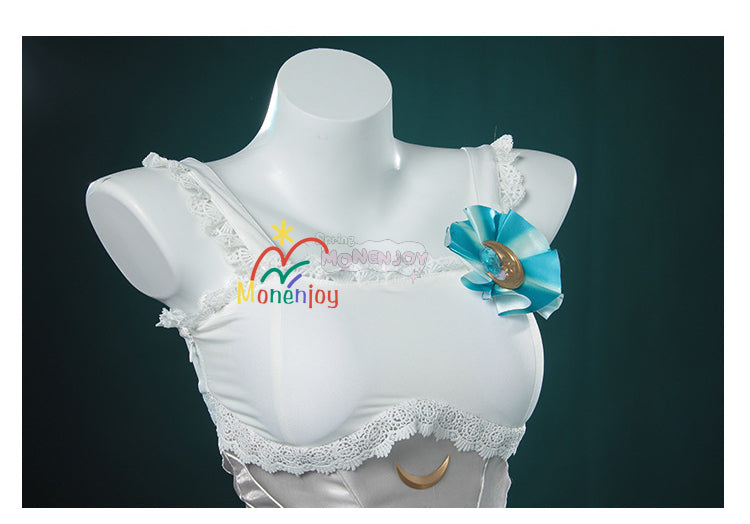 Monenjoy アイデンティティ5 踊り子 漂う月光　コスプレ衣装　洋服　髪飾り＋眼鏡付　ワンピース　イベントGS1338 - Monenjoy