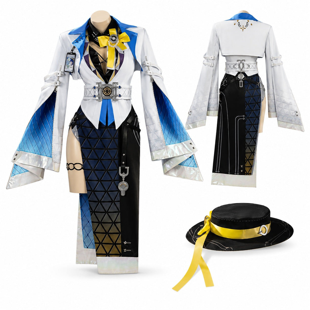 Monenjoy　鳴潮 ルシラー コスプレ衣装　帽子付　コスチューム　イベント舞台対応 MONENJOY