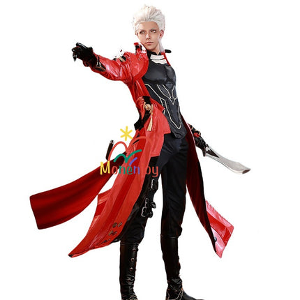Monenjoy Collapse Star Rail x Fate [UBW] ชุดคอสเพลย์ Archer หนังเทียม Holy Grail สุดเก๋ สไตล์ Junkan/Quantum 