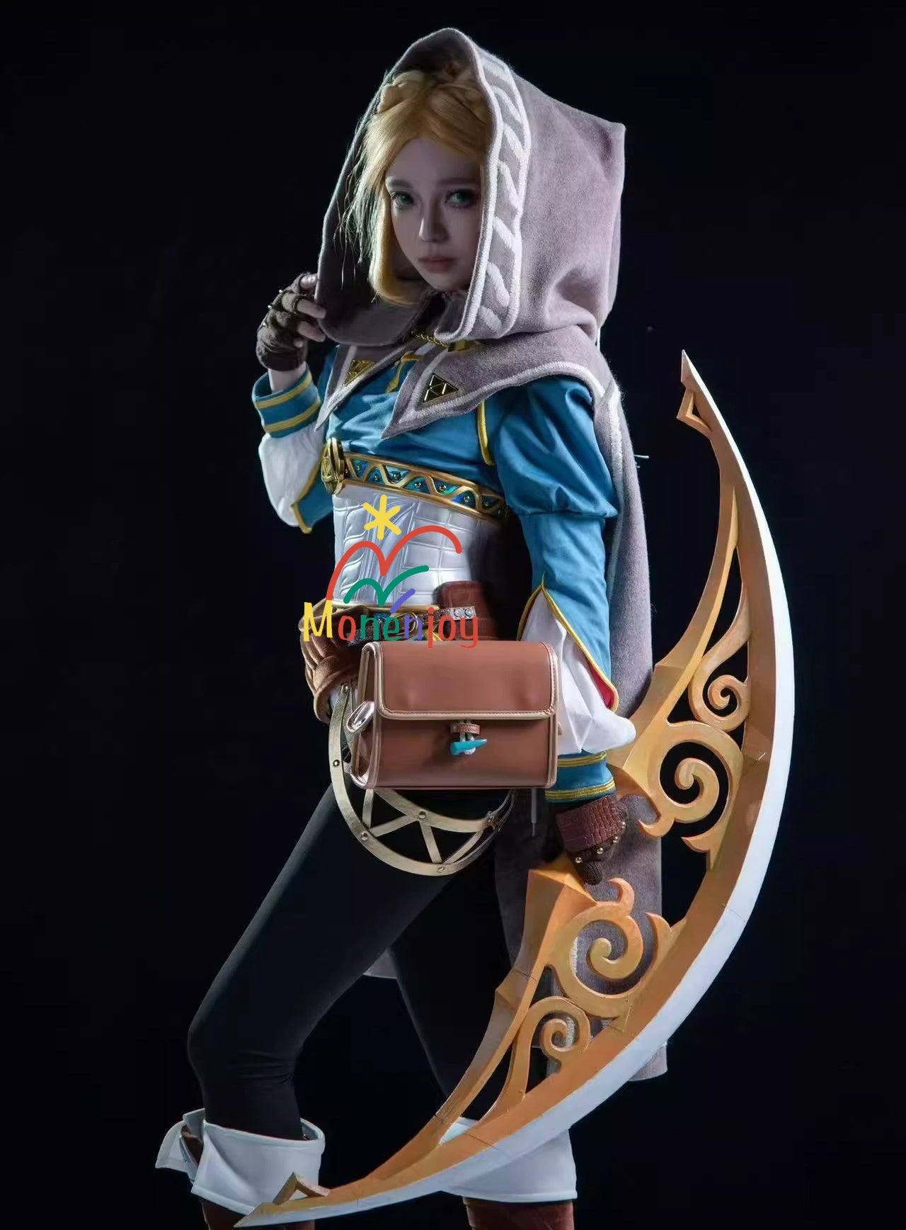Monenjoy　ゼルダの伝説　セルダ姫（旅人スタイル）コスプレ衣装　コスチュームセット ｜ブレワイ - Monenjoy