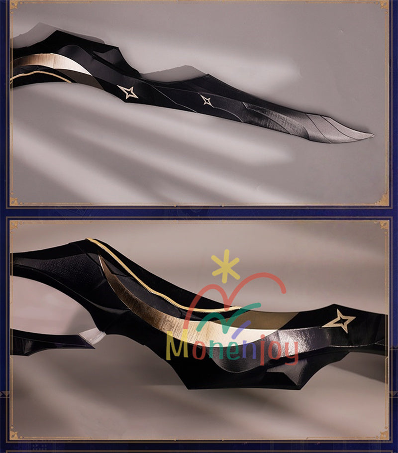 Monenjoy 崩壊スターレイル　フレイムスティーラー　コスプレ道具　剣　150cm　幅57cm　発光　暗黒の潮　火種を盗む者　武器モデル　発光　コスプレ道具GSDJ005