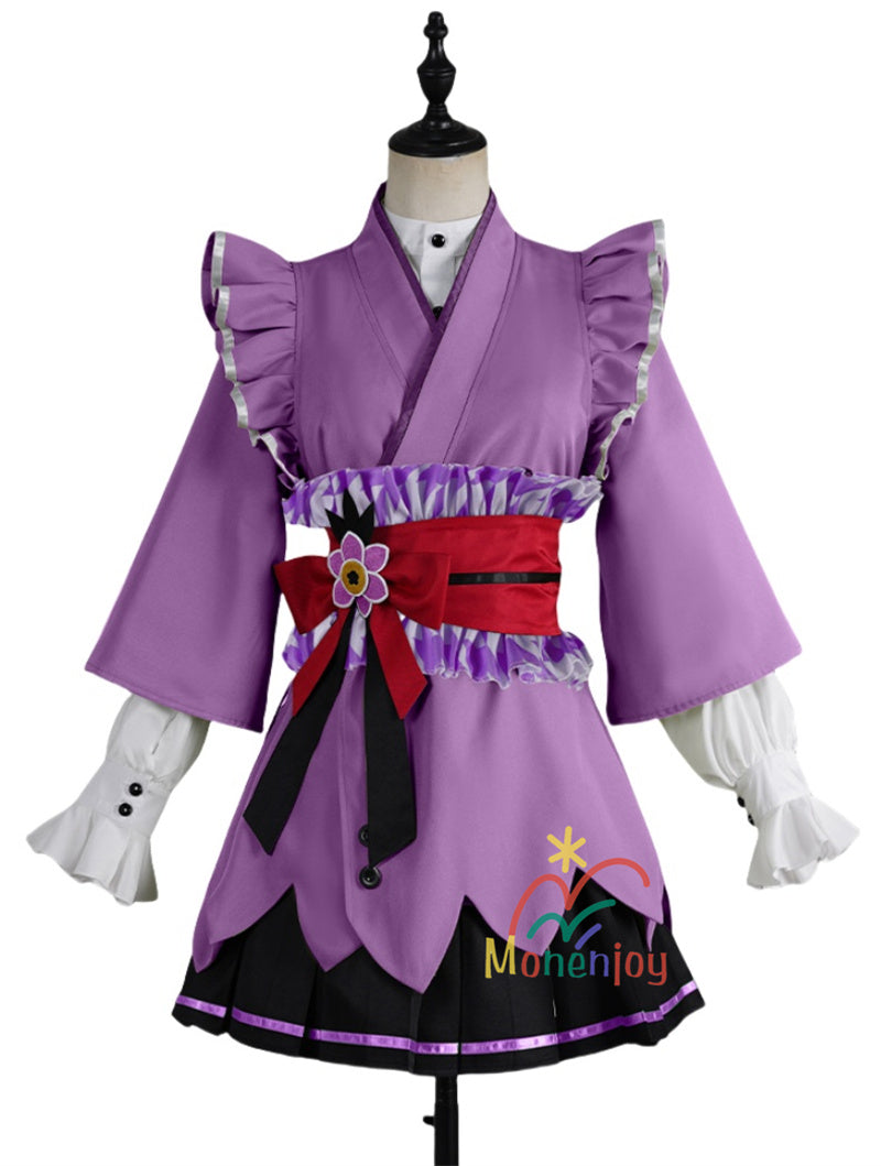 Monenjoy　前橋ウィッチーズ　新里 アズ　北原 キョウカ　三俣 チョコ　上泉 マイ赤城 ユイナ　コスプレ衣装　 メイド服　コスチューム　魔女GS1917　