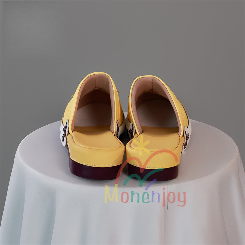 Monenjoy 原神　アイノ　靴　コスプレ道具　サンダル　イベントGSS1012