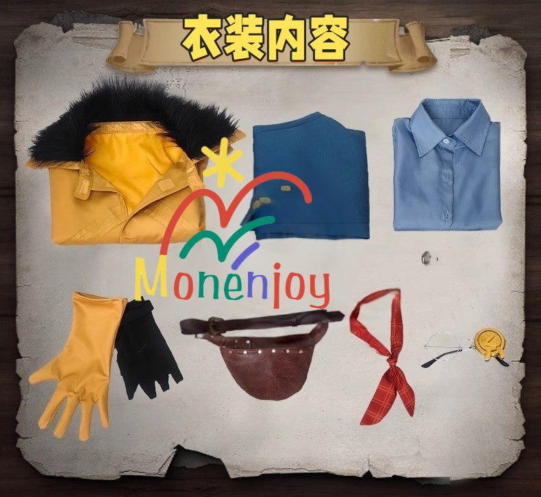 Monenjoy アイデンティティ5 火災調査員 コスプレ衣装　フロリアン・ブランド 第五人格/IdentityV 　コスチューム　イベント　帽子追加購入可能 - Monenjoy