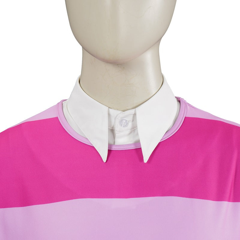 เพลิดเพลินไปกับ KPOP Girls! ชุดคอสเพลย์ Demon Hunters Saja Boys Rose Pink สำหรับงานอีเวนต์