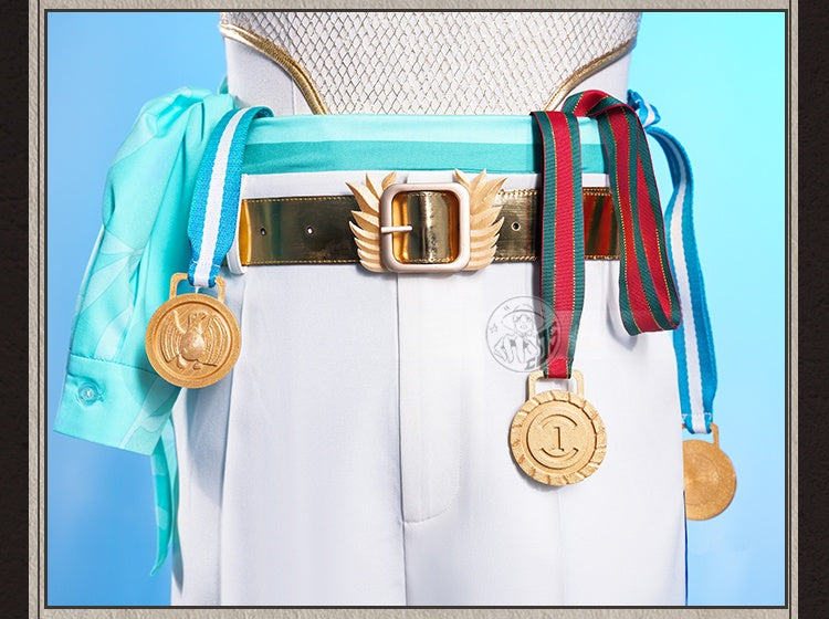 Monenjoy　第五人格　バッツマン チャンピオン舵手 UR衣装　3d樹脂製パーツ　サマーのコスチューム　サバイバー　コスプレ衣装　イベントGS1914