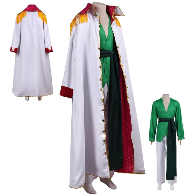 Monenjoy ONE PIECE エドワード・ニューゲート コスプレ衣装 大海賊 白ひげ コスチューム イベント 仮装  - Monenjoy